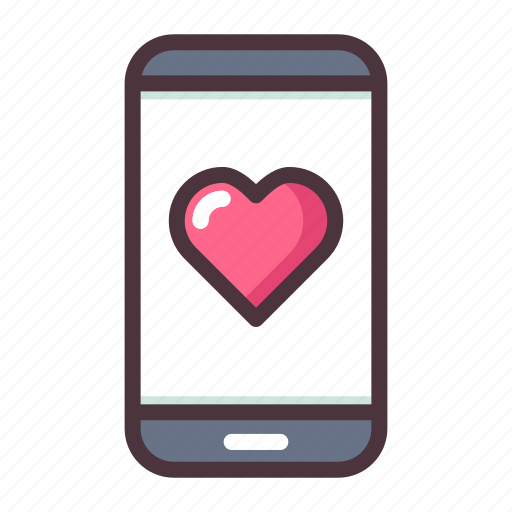 Love, heart, romantic, wedding, valentine, smartphone, application icon - Download on Iconfinder