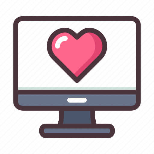 Love, heart, romantic, wedding, valentine, computer, pc icon - Download on Iconfinder