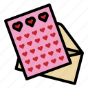 love, valentine, heart, letter