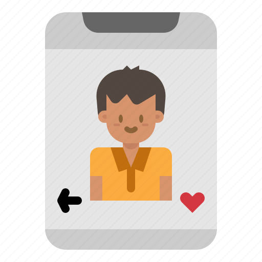 Love, valentine, heart, application, dating, phone icon - Download on Iconfinder