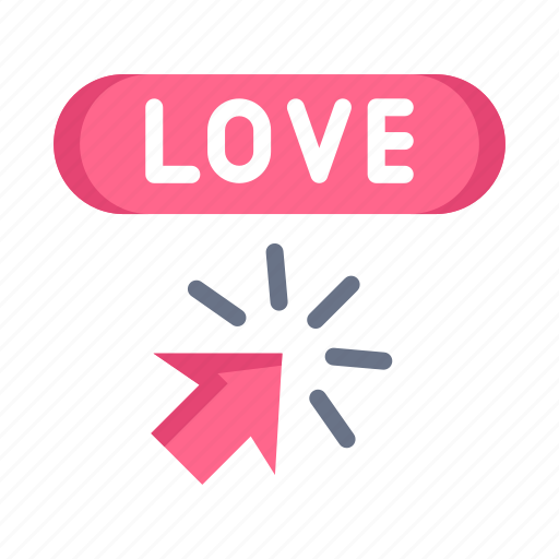 Love, heart, romantic, wedding, valentine, click, website icon - Download on Iconfinder