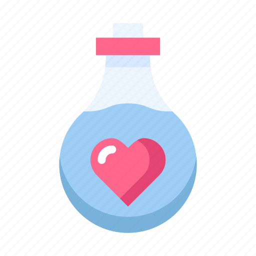 Love, heart, romantic, wedding, valentine, flask, bottle icon - Download on Iconfinder