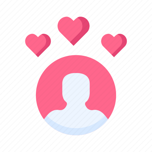 Love, heart, romantic, wedding, valentine, user, avatar icon - Download on Iconfinder