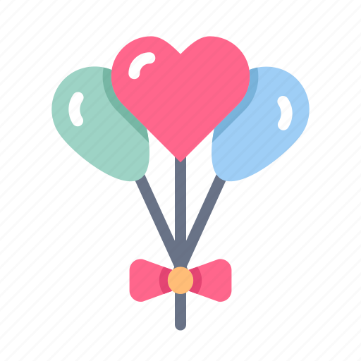 Love, heart, romantic, wedding, valentine, ballon, party icon - Download on Iconfinder