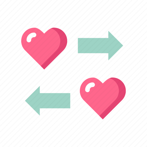 Love, heart, romantic, wedding, valentine, exchange, transfer icon - Download on Iconfinder