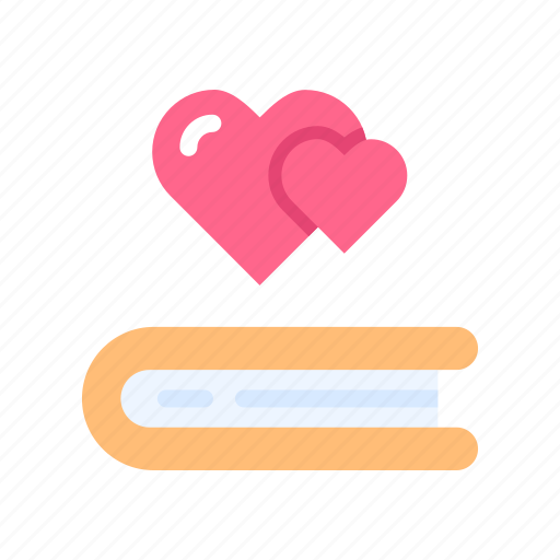 Love, heart, romantic, wedding, valentine, book, story icon - Download on Iconfinder