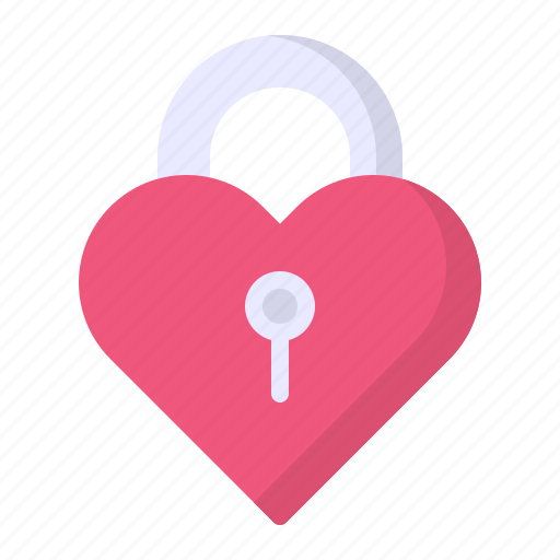 Heart, key, lock, love, padlock icon - Download on Iconfinder