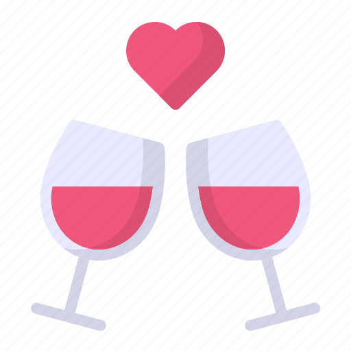 Cheers, drink, heart, love, party icon - Download on Iconfinder