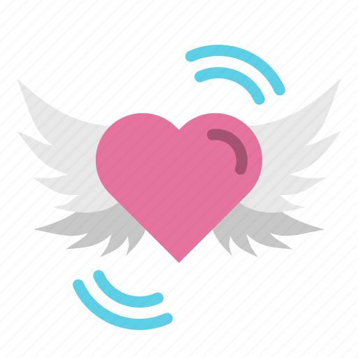 Love, heartwing, valentine, angel, fly icon - Download on Iconfinder