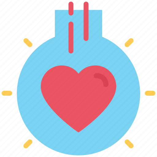 Love, bulb, heart, light, decoration icon - Download on Iconfinder