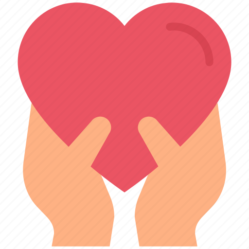 Love, friendship, gift, hand, heart icon - Download on Iconfinder