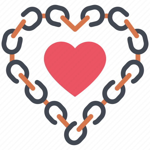 Love, friendship, connection, romantic, chain icon - Download on Iconfinder