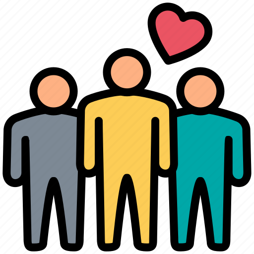 Love, friendship, group, friends, team icon - Download on Iconfinder