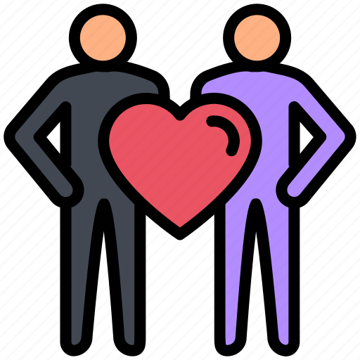 Love, friendship, boys, friends, heart icon - Download on Iconfinder