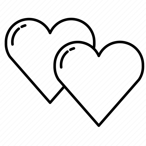 Heart, hearts, love, shape, valentine, valentines, wedding icon - Download on Iconfinder