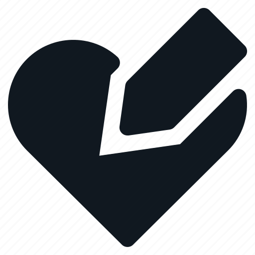 Heart, love, valentine, write, writting icon - Download on Iconfinder