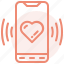 gadget, handphone, heart, love, romance, valentines, wedding 