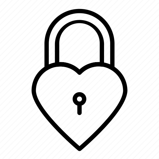 Lock, love, heart, romantic icon - Download on Iconfinder