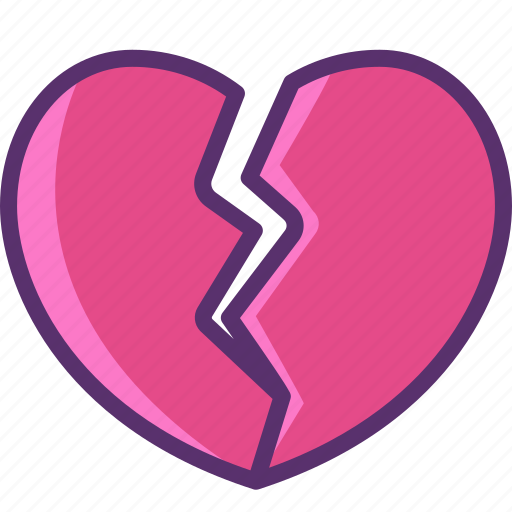 Broken, heart icon - Download on Iconfinder on Iconfinder