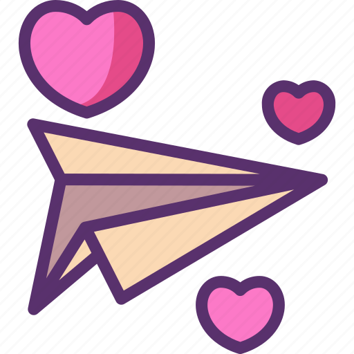 Love, letter, plane icon - Download on Iconfinder