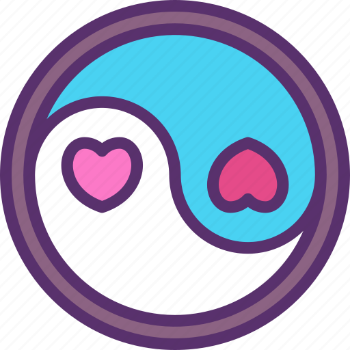 Love, yin, yang icon - Download on Iconfinder on Iconfinder