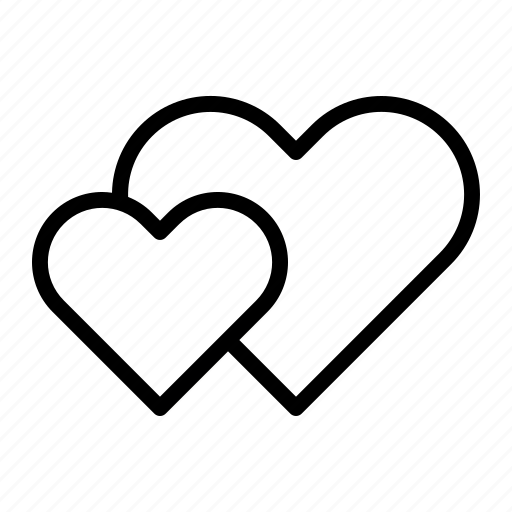 Heart, hearts, love, romance, romantic, valentine, wedding icon - Download on Iconfinder