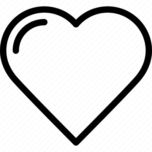 Heart, like, love, romance, valentine icon - Download on Iconfinder
