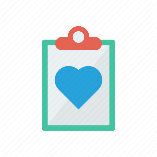 Clipboard, letter, love, page icon - Download on Iconfinder