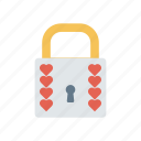 lock, love, protect, secure