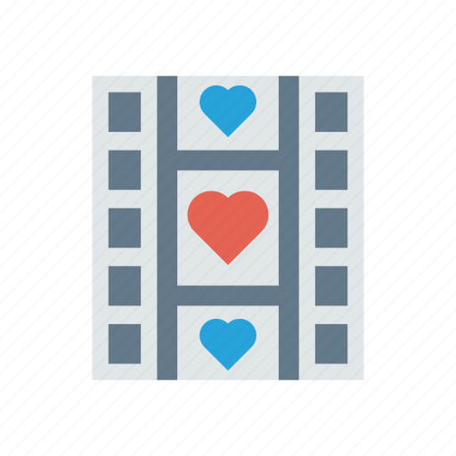 Film, movie, reel, romatic icon - Download on Iconfinder