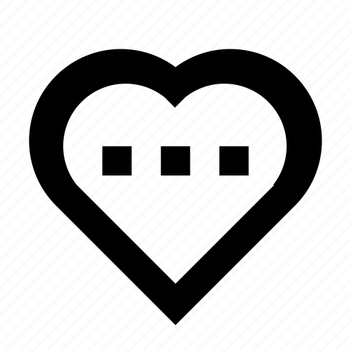 Bubble, chat, compassion, heart, love, sign, speech icon - Download on Iconfinder
