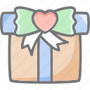 .svg, gift, box, present, prize, love, heart, romance, romantic icon