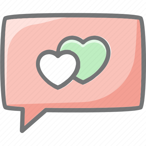 .svg, box chat, date, dating, heart icon, love, romance icon - Download on Iconfinder