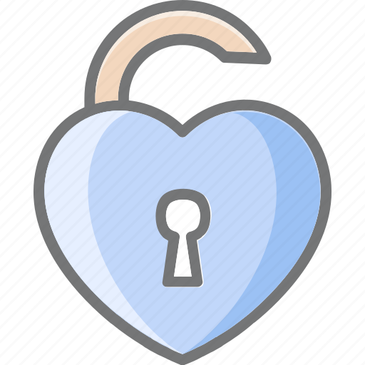 .svg, love, lock, secure, privacy icon, security icon, romance icon - Download on Iconfinder