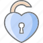 .svg, love, lock, secure, privacy icon, security icon, romance, romantic icon 