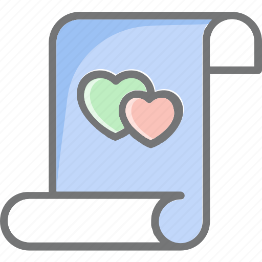 .svg, contract, documents, heart, love, romantic, valentine day icon - Download on Iconfinder