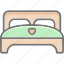 .svg, bed, double bed, happiness, hotel, love, marriage, twice icon 