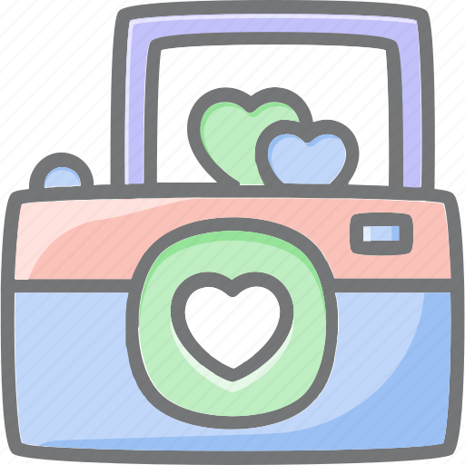 .svg, camera, heart, ove, image, album, photography icon - Download on Iconfinder