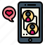 app, dating, love, match, smartphone 