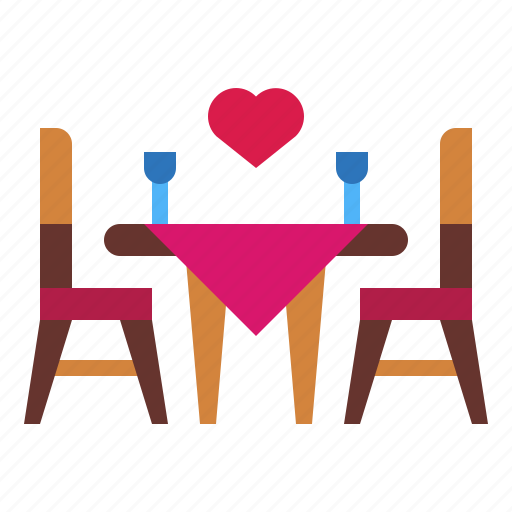 Date, dinner, love, romance icon - Download on Iconfinder