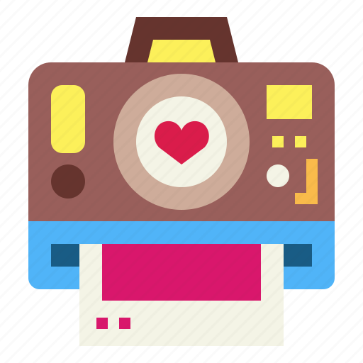 Camera, heart, love, photograph icon - Download on Iconfinder