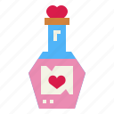 chemistry, flask, heart, love, potion