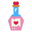 chemistry, flask, heart, love, potion 