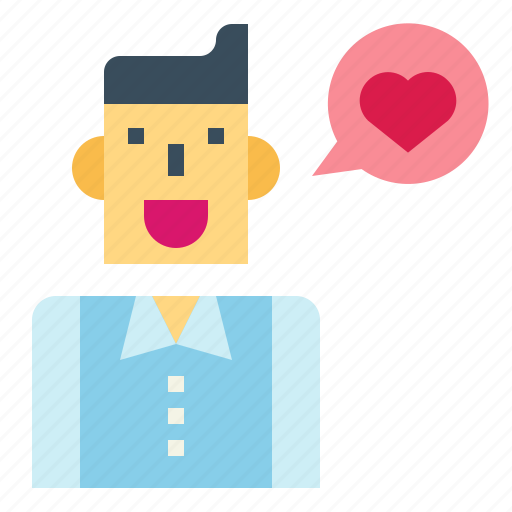 Heart, love, man, people icon - Download on Iconfinder