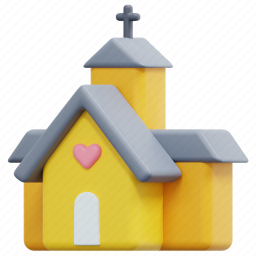Church, romance, culture, marriage, religion, love, wedding icon - Download on Iconfinder