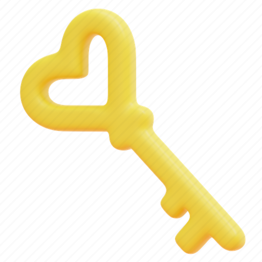 Key, valentines, day, romantic, romance, security, love icon - Download on Iconfinder