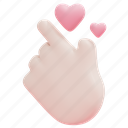i, love, you, heart, valentines, day, romantic, hand, 3d 