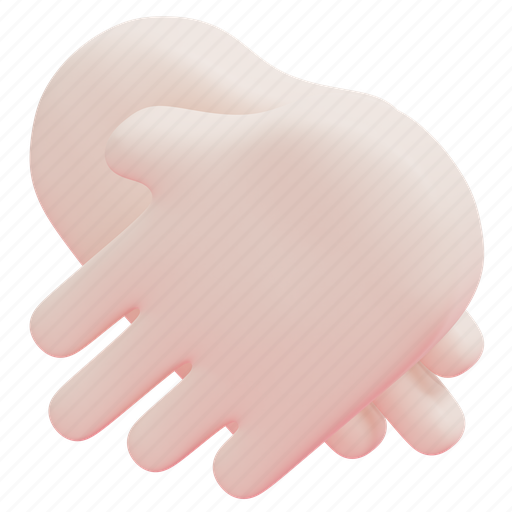 Hand, in, hands, heart, romance, love, signaling 3D illustration - Download on Iconfinder