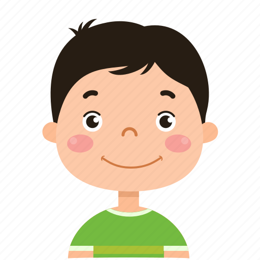 Boy, avatar, kid, happy, smiley, child, children icon - Download on Iconfinder