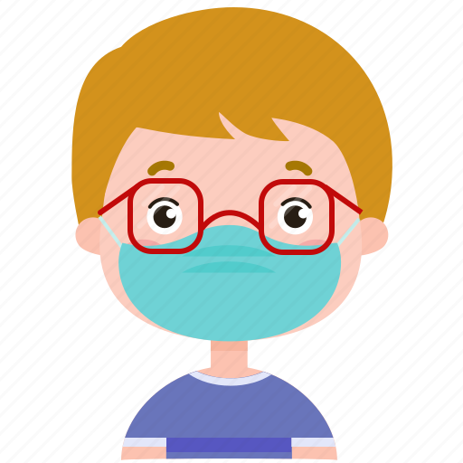 Boy, student, avatar, mask, kid, child, face icon - Download on Iconfinder